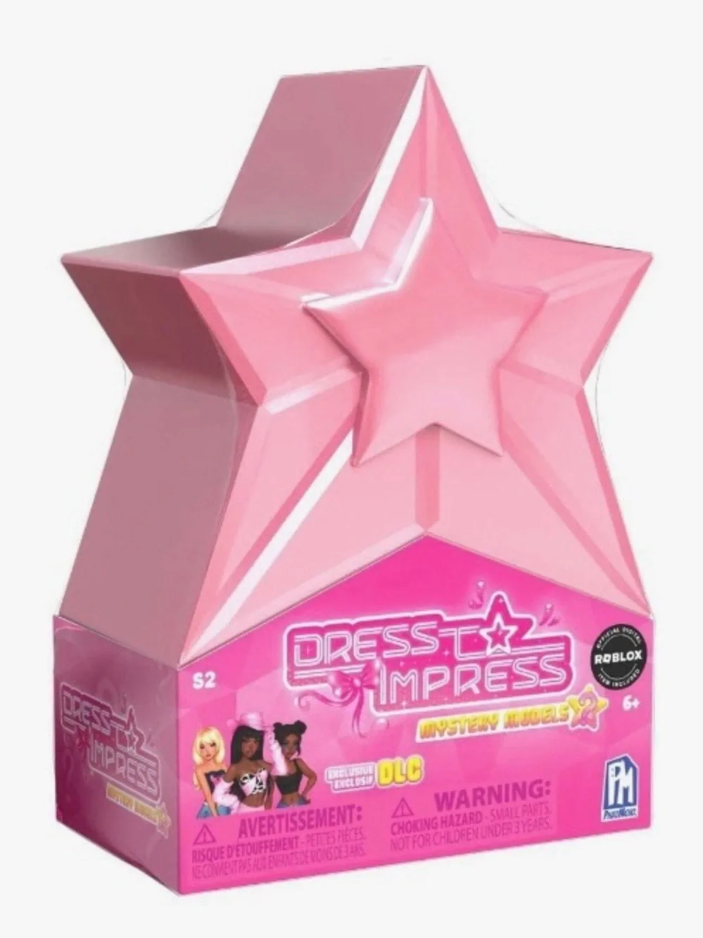 💖$15 💖NEW Dress To Impress Model Doll w/ UNUSED DLC Code Mystery Package Age 6+